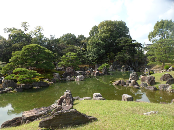 jardins château de Nijo à Kyoto 